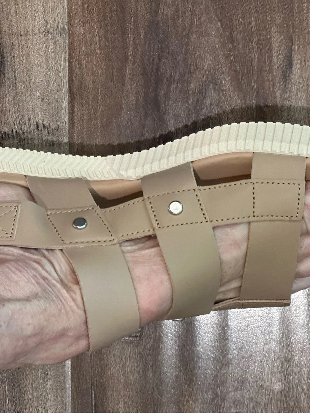 Sorel sandals. Nude color - Picture 7 of 10